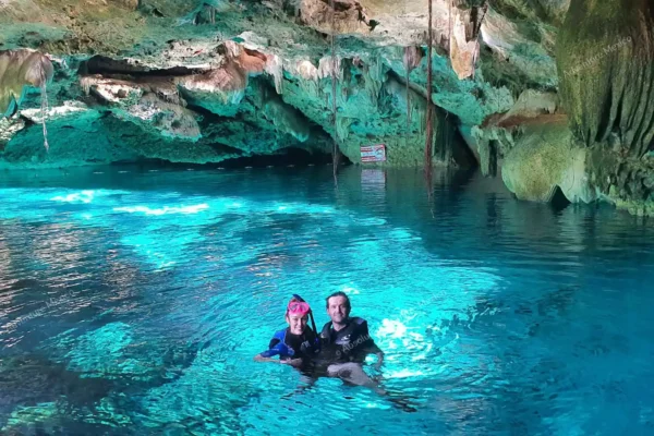 excursion privée Cenote Dos Ojos en Riviera Maya