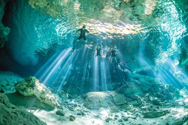 excursion privée deux cénotes en Riviera Maya