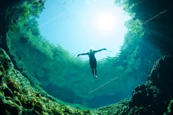 excursion privée deux cénotes en Riviera Maya