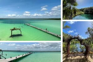 excursion privée Kaan Luum et cénote en Riviera Maya