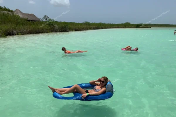 excursion privée Kaan Luum et cénote en Riviera Maya
