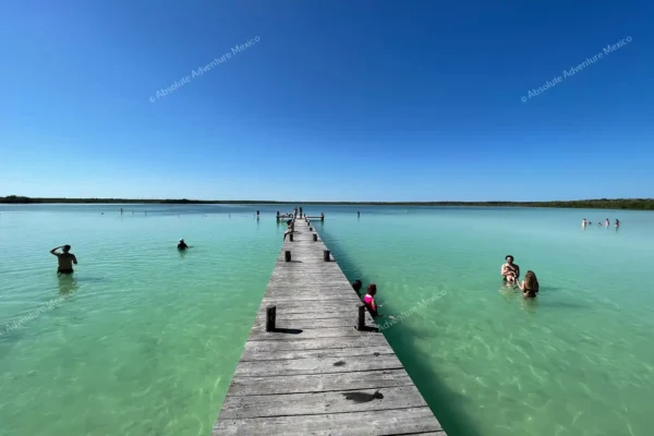 excursion privée Kaan Luum et cénote en Riviera Maya