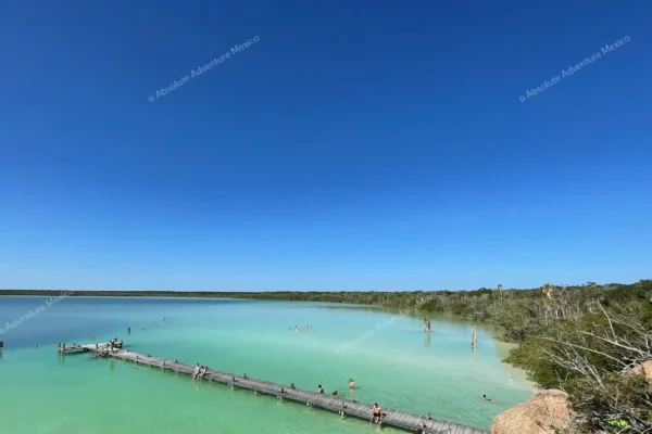 excursion privée Kaan Luum et cénote en Riviera Maya