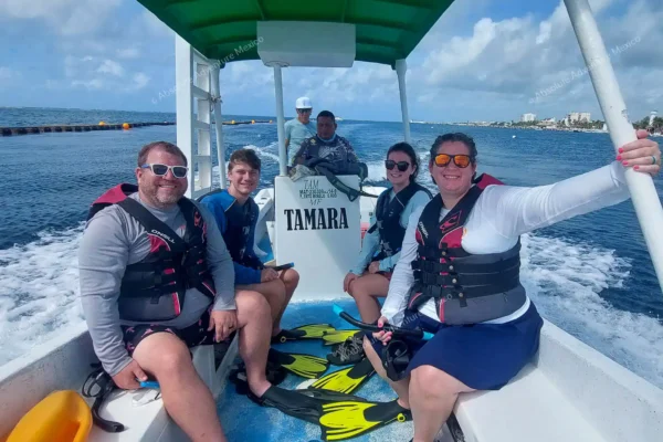 excursion privée récif Puerto Morelos en Riviera Maya